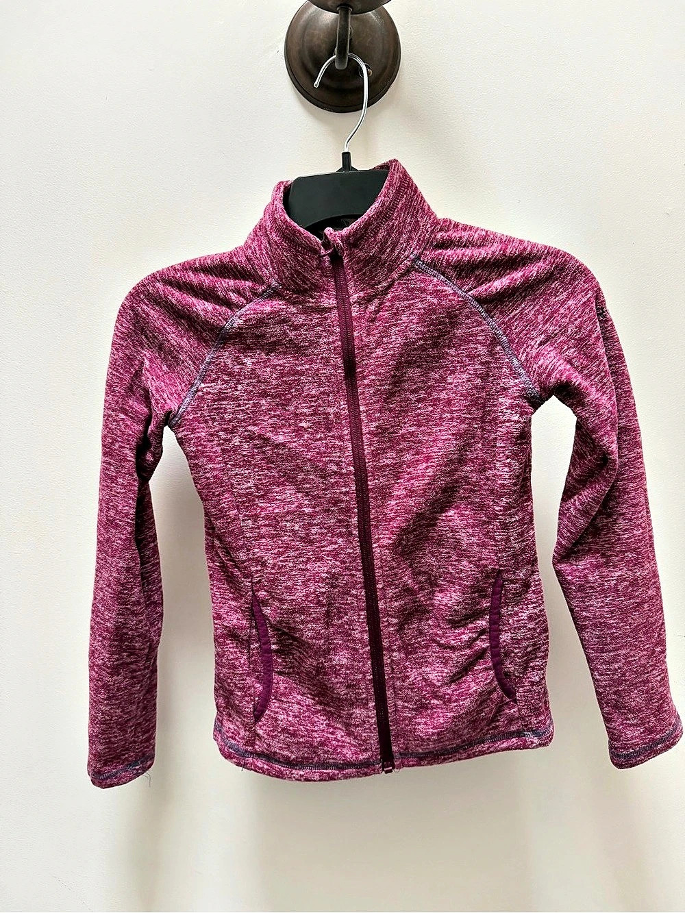 Roxy DIXY FLIGHT Fleece Jacket in Pink Size Girls Small
